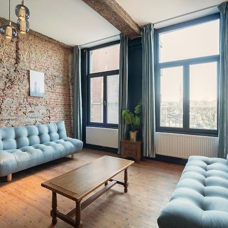 Charming Two-Bedroom River Side Apartment Antwerp Exterior photo